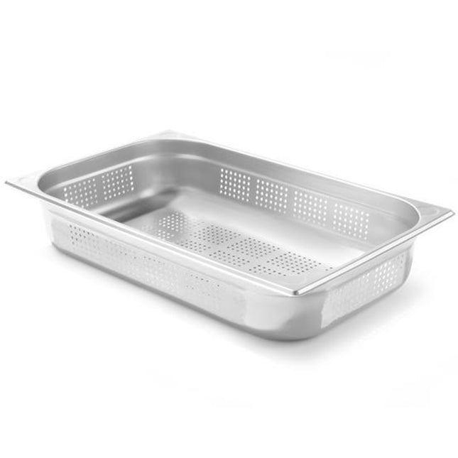 Container GN 1/1 Kitchen Line perforated height 100 mm - Hendi 807132