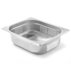 Container GN 1/2 Kitchen Line perforated measuring 100 mm - Hendi 807330