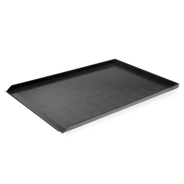 Hendi Bakery plate perforated bake 60x40cm 3 teflon rants