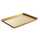 Aluminium bakery tray for bakery display 400x300x20mm gold - Hendi 808566