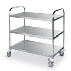 3-wheeled trolley made of stainless steel up to 225Kg - Hendi 810101