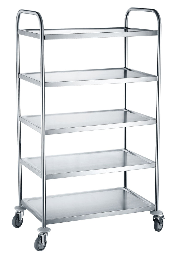 Hendi 5-Sheel Steel Waist Cart