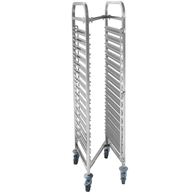 Hendi Steel trolley for container transport and trays GN 15 x GN1/1