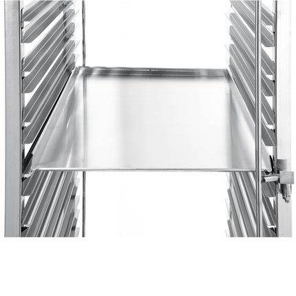 Steel trolley for transporting bakery plates 15 x 60x40cm - Hendi 810651