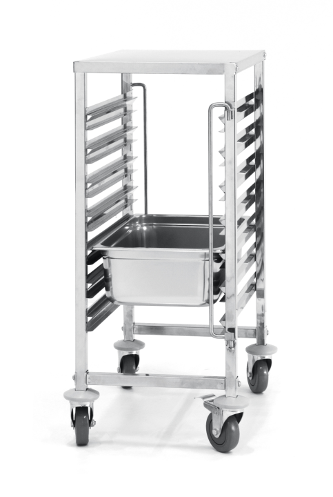 Hendi Truck for container transport 7 x GN 1/1 with worktop