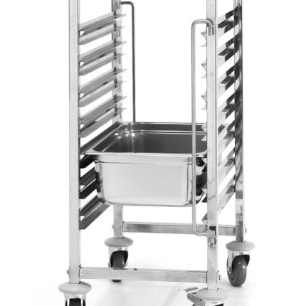 Truck for container transport 7 x GN 1/1 with worktop - Hendi 810668