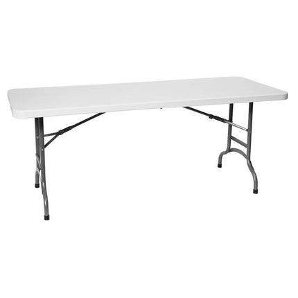 Catering table folding white 183x75cm to 150kg - Hendi 810910