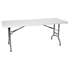 Catering table folding white 183x75cm to 150kg - Hendi 810910