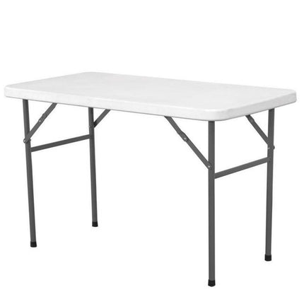 Catering table folding white 122x61cm to 130kg - Hendi 810934