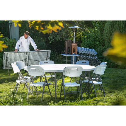 Hendi Round catering table up to 250 kg wed. 1500 x 740 mm – image 3