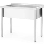 Hendi Pool dining sink Single compartment Budget Line STAL 800 x 600 x 850 mm