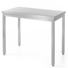 Worktop table kitchen table for central steel 140x60cm - Hendi 81290