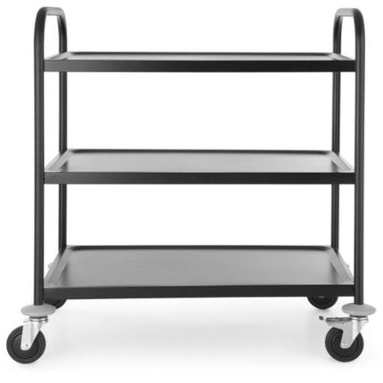 Hendi Caterer cart for serving 3-slice up to 150 kg black matt – image 2