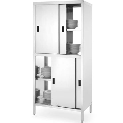 En route cabinet with sliding door 800x500x1800 - Hendi 811634