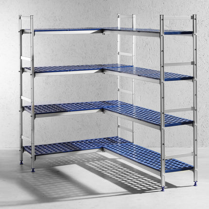 Warehouse rack for food with a width of 128cm height of 168.5cm - Hendi 812273