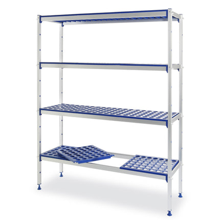 Warehouse rack for food with a width of 128cm height of 168.5cm - Hendi 812273