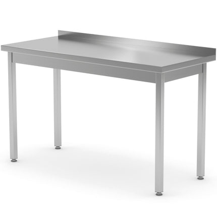 Hendi Worktop table wall steel with a rank of 100x70x85 cm – image 5
