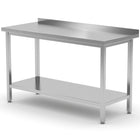 Hendi Gourmet table with a row and a shelf 180x70x85 cm