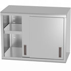 Hendi Hanging cabinet with sliding door stainless steel welded 80x40x60 cm