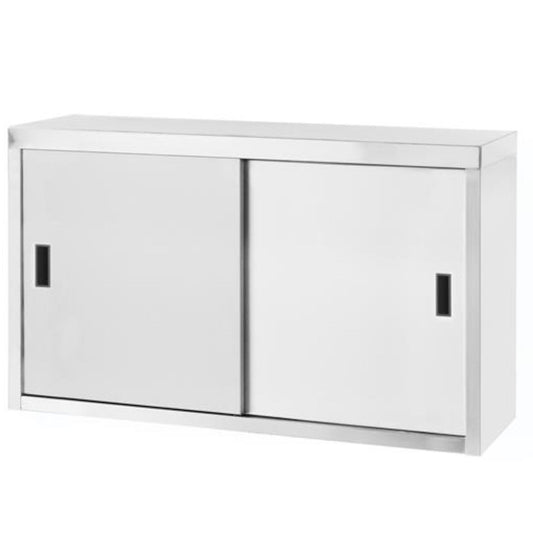Hendi Cable cabinet with sliding doors welded stainless steel 100x40x60 cm