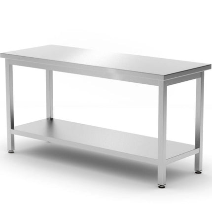 Hendi Central worktop table with shelf Budget Line 800 x 600 x 850 mm – image 2