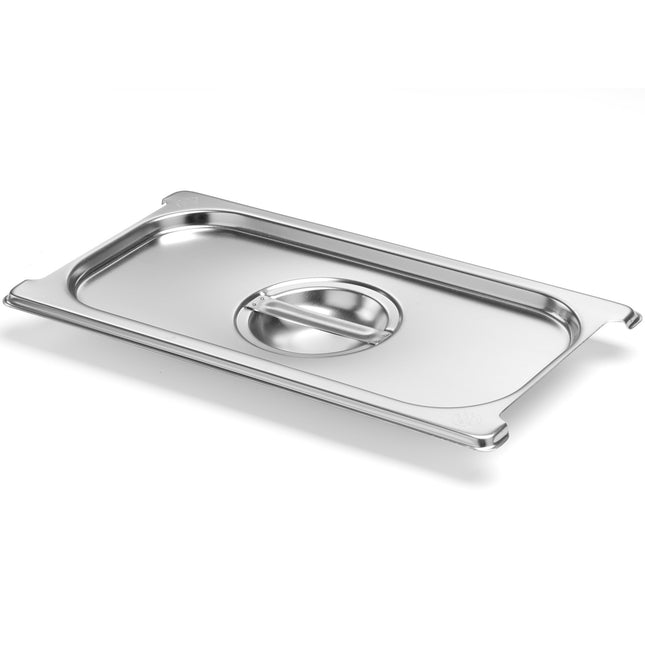 GN 1/3 container cover with a cut to handle 325x176mm Hendi 817841