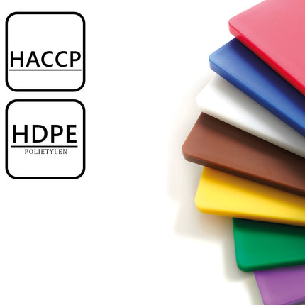 Chemically cut board HACCP for fish 450x300mm blue - Hendi 825532