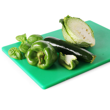 Hacc. cutting board for vegetables 450x300mm green - Hendi 825549