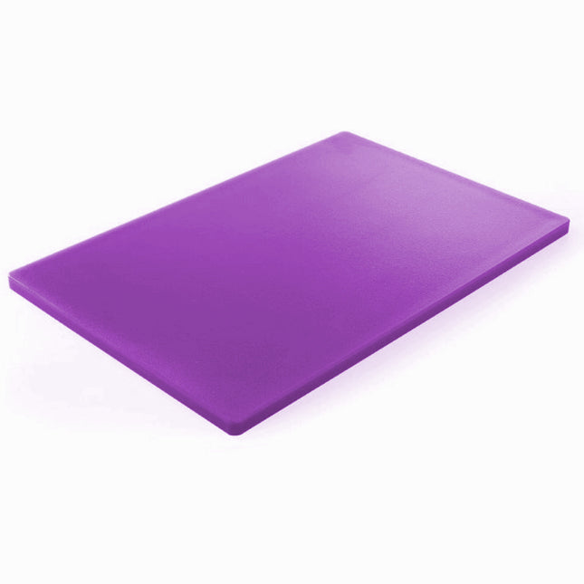 Hendi HDPE kitchen board for allergics 60x40cm purple