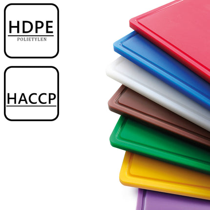 HACCP griešanas dēlis gaļai un aukstiem izcirtņiem GN 1/2 brūns - Hendi 826140 