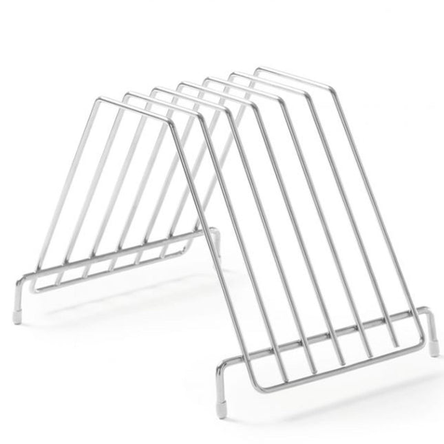 Hendi Chopping board stand stainless steel - 6 boards