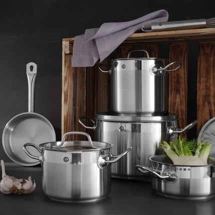 Pot Profi Line zems ar vāku 1,5 l diametrs 160 x 75 h - Hendi 830000 