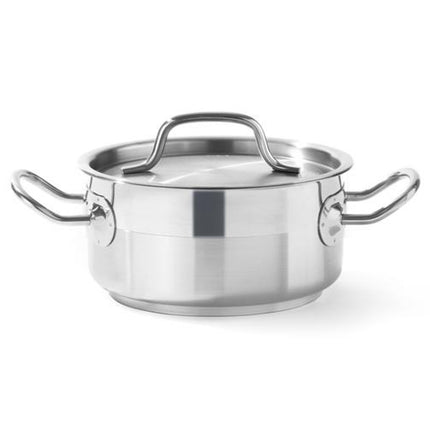 Low pot Profi Line with lid 2.8 l wed. 200 x 90 h - Hendi 830208