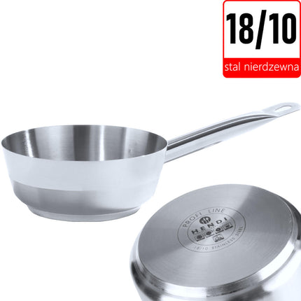 Frying pan Profi Line without lid 0.9 l Wed. 160 mm - Hendi 830352