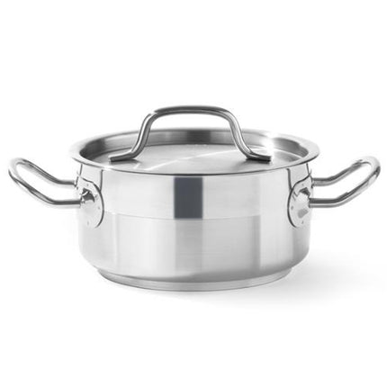 Low pot Profi Line with lid 7.5 l Wed 280 x 120 h - Hendi 830505