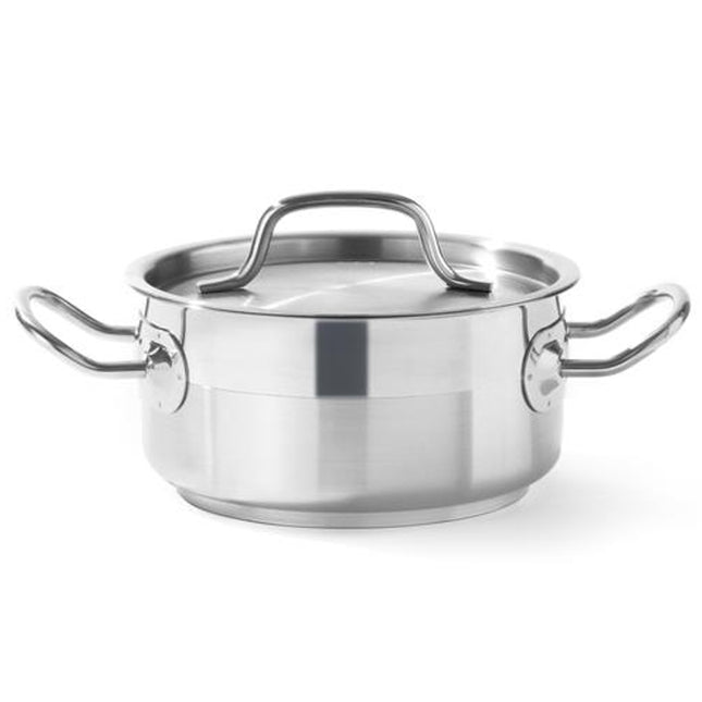 Hendi Low pot Profi Line with lid 12 l wed. 320 x 150 h