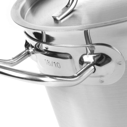 Medium pot Profi Line with lid 10 l, wed. 280 x 170 h - Hendi 831502