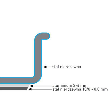 Vidējs katls ar vāku Budget Line 9 l 250x180 - Hendi 832820 