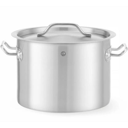 Hendi Medium pot with lid Budget Line 9 l 250x180 - Hendi 832820