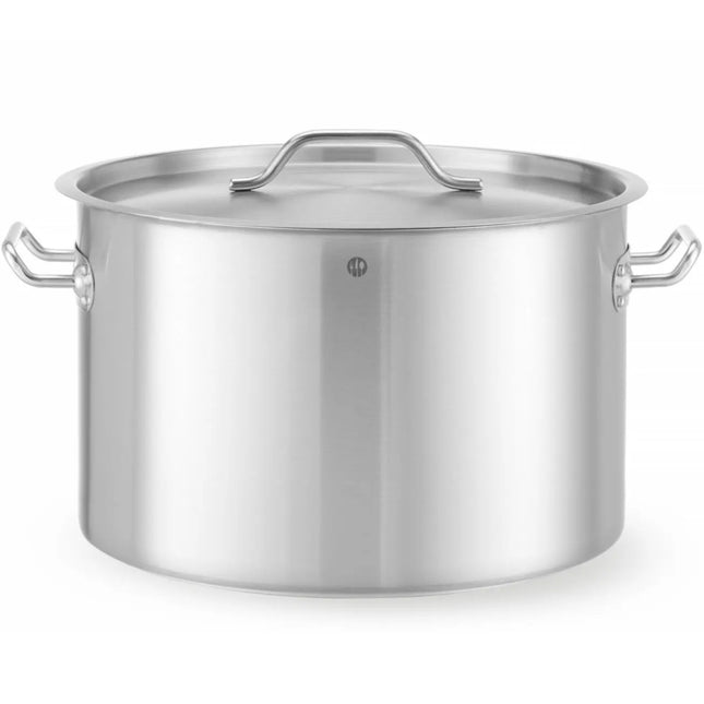 Medium pot with lid Budget Line 32 l 400x260 - Hendi 832851