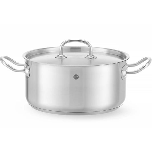 Hendi Kitchen Line low pot with lid 4.9 l Wed. 240 x 110 h