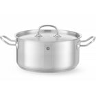 Kitchen Line low pot with lid 4.9 l Wed. 240 x 110 h - Hendi 836026
