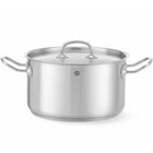 Kitchen Line medium pot with 6 l lid. 240 x 135 mm - Hendi 836309