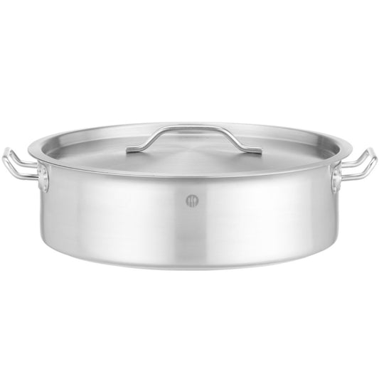 Hendi Low pot with lid Budget Line 15.8 l diameter 380x139mm