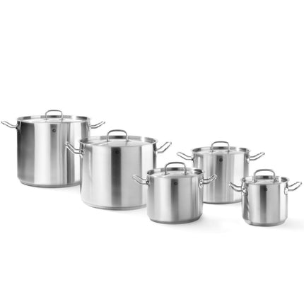 Kitchen Line high pot with lid 5 l wed. 200 x 160 h - Hendi 837207