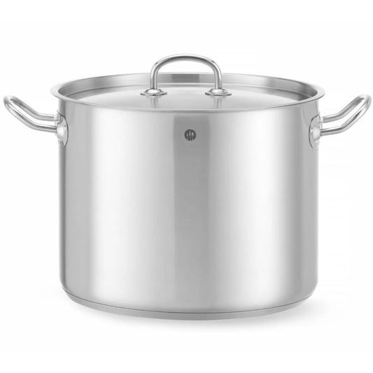 Hendi Kitchen Line high pot with lid 13.5 l wed. 280 x 220 h