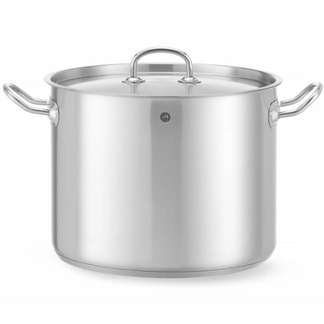 Kitchen Line high pot with lid 13.5 l wed. 280 x 220 h - Hendi 837305