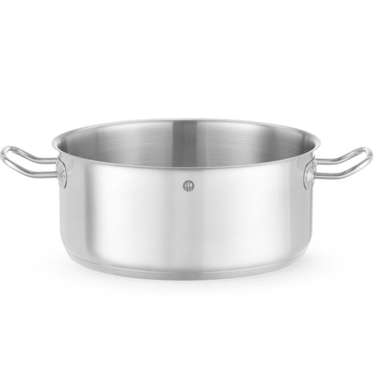 Hendi Low pot without lid 7.3 l Kitchen Line dia. 280 x 120 mm
