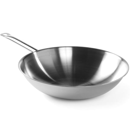 Pan WOK 3-PLY - without lid - Hendi 839003