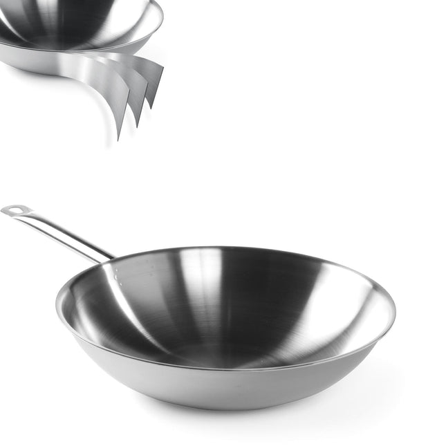 Hendi Pan WOK 3-PLY - without lid